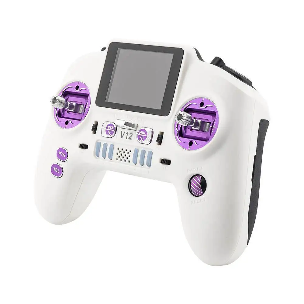 HelloRadio V12 Max YOUHUA Edition Radio Transmitter Open Source STM32H7 Chip Dual-Band ELRS RC Controller For FPV