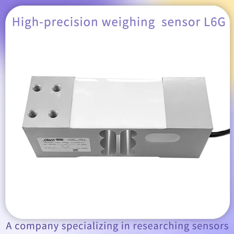 L6G-C3 Load Cell Aluminum Alloy Weighing Sensor High Precision Durable Fast Response Platform Scale for Commercial or Industrial