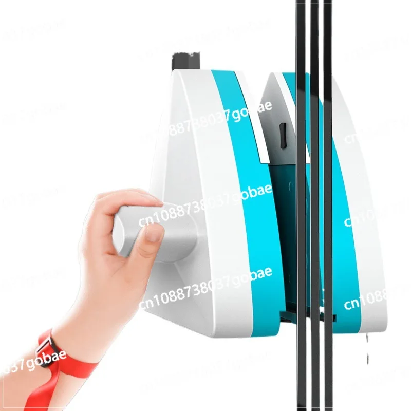 

Household high-rise window double-layer three-layer strong magnetic high-rise window double-sided wipe cleaning tool