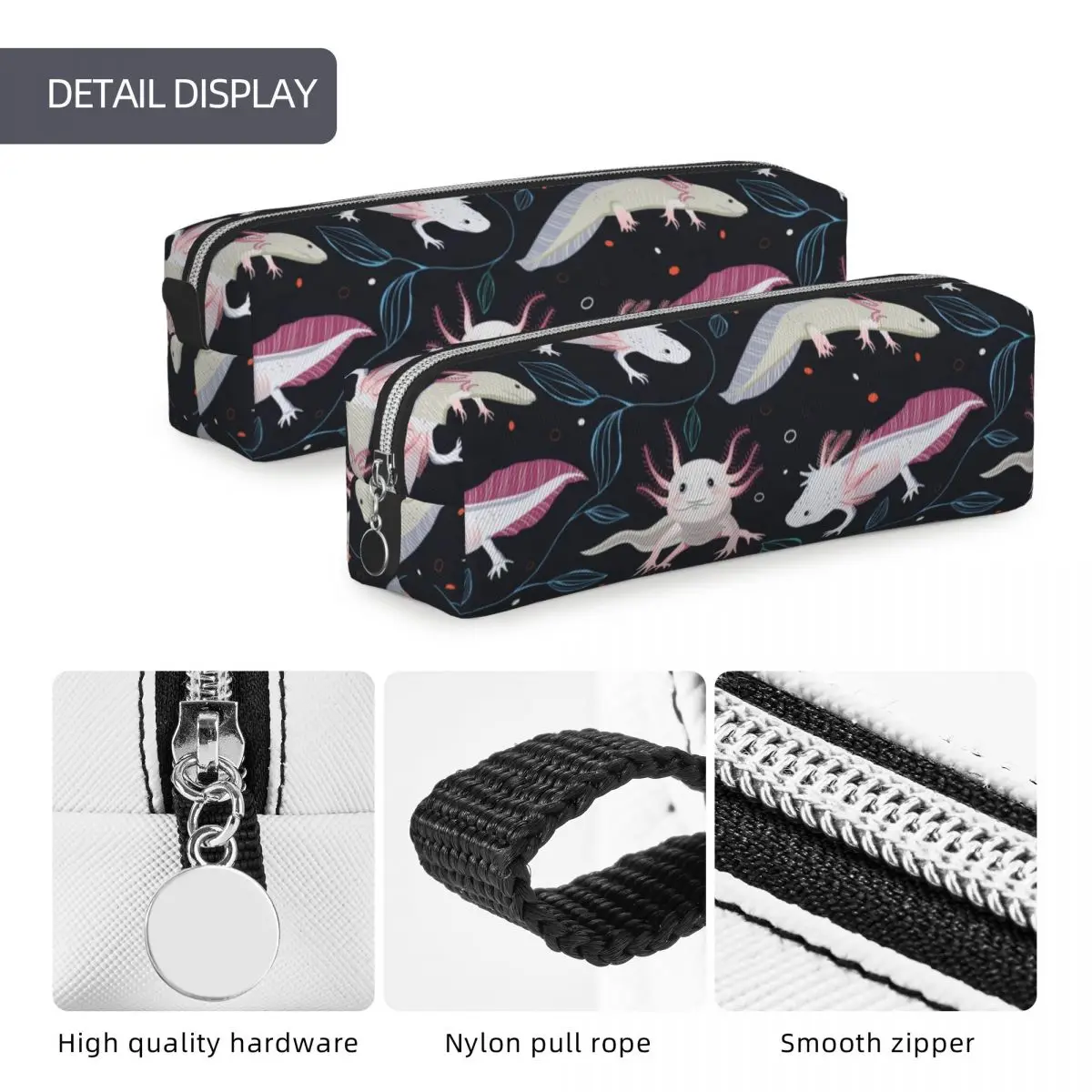 لطيف مقلمة قنفذ البحر السمندر الحيوان حامل أقلام أكياس للطلاب سعة كبيرة الطلاب الهدايا المدرسية pencelcases