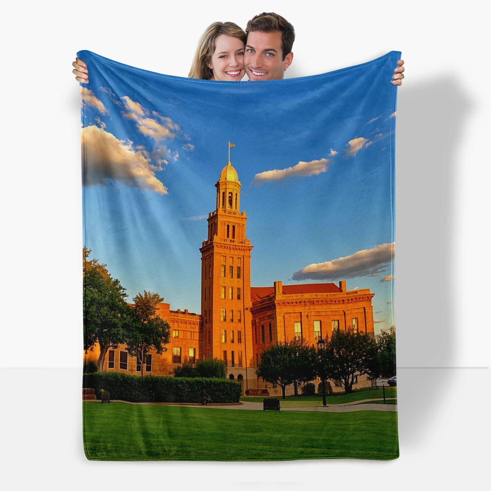 With America's Soaring Towers As Its Theme This Blanket Brings City Charm And Comfort To Any Home Great For Gifting