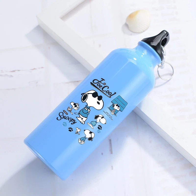 500ML Snoopys Water Cup Girl Boy Cartoon Leak Proof Water Bottle Adult Fashion Aluminum Large Capacity Sports Bottles Gym Jugs view 5