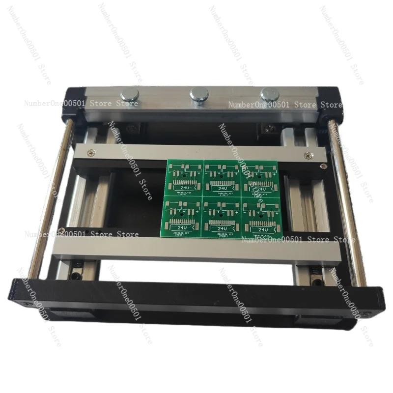 PCB Stencil Printer Manual Solder Paste Printing Machine for SMT Assembly with Steel Frame