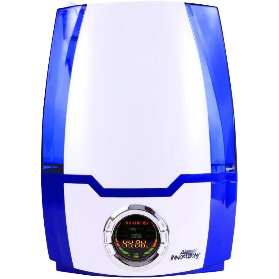 

Humidifier Large Capacity 1.37 Gal 5.2L Whisper-Quiet High Performance Cool Mist Ultrasonic Rooms up to 400 SqFt Baby Bedroom B