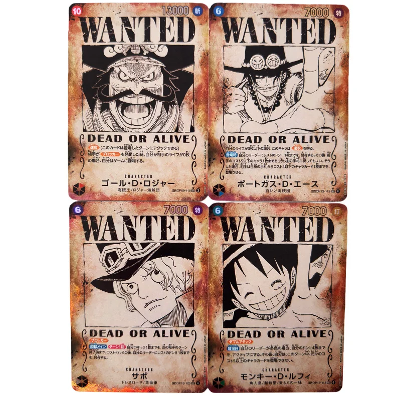 

Аниме-карта One Piece OPCG японский SP постер OP13 Луффи Сабо Ace Roger реплика хобби коллекционные игры аниме коллекционные карты