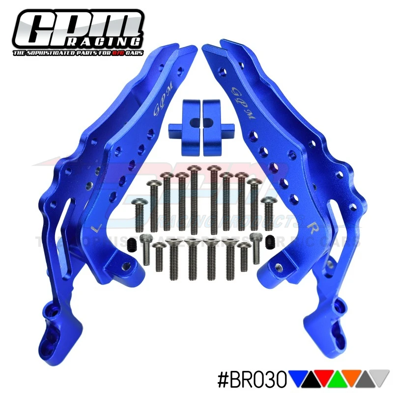 

GPM Aluminum Rear Shock Tower For LOSI 1/10 Baja Rey、LOSI 1/10 Rock Rey