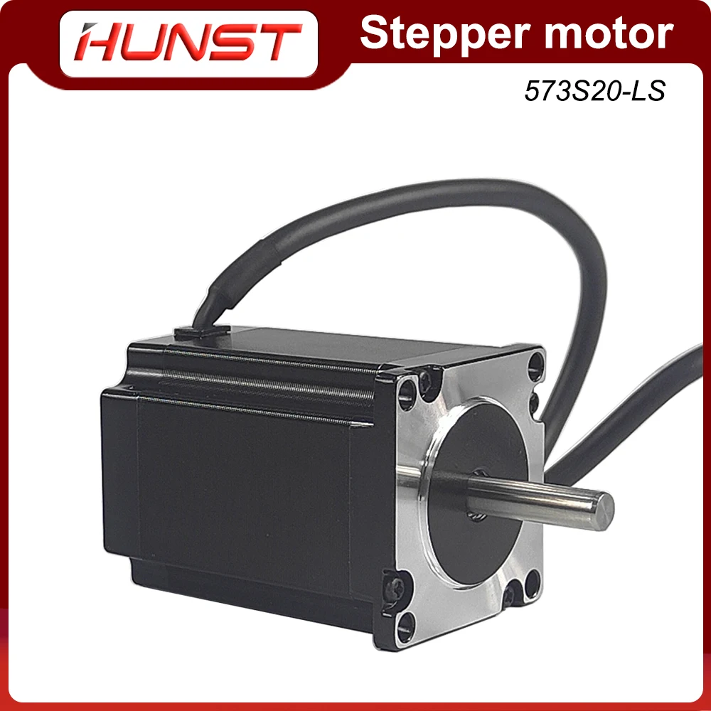 HUNST Leadshine Stepper Motor 573S20-LS 5.8A 573S10-LS 5.6A 3 Phase Stepping Motor for CNC Laser Engraving and Cutting Machine