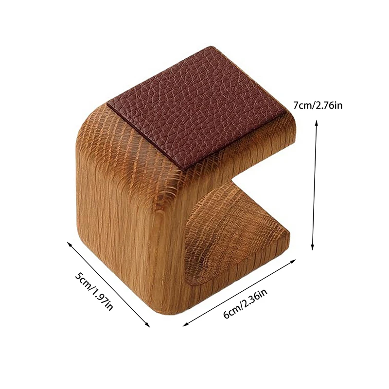 Wooden Watch Holder Jewelry Organizer Display Stand For Bracelet Ring Earring Solid Wood Storage