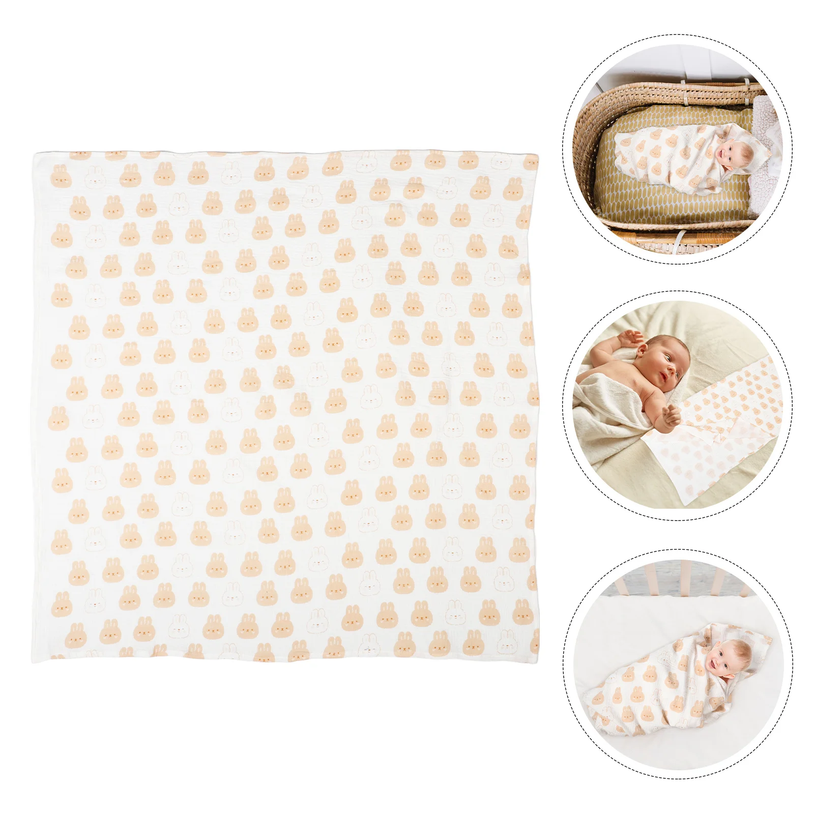 

Хлопковое детское одеяло, мягкое летнее дышащее пеленание для новорожденных, многофункциональное детское одеяло, детские одеяла для новорожденных