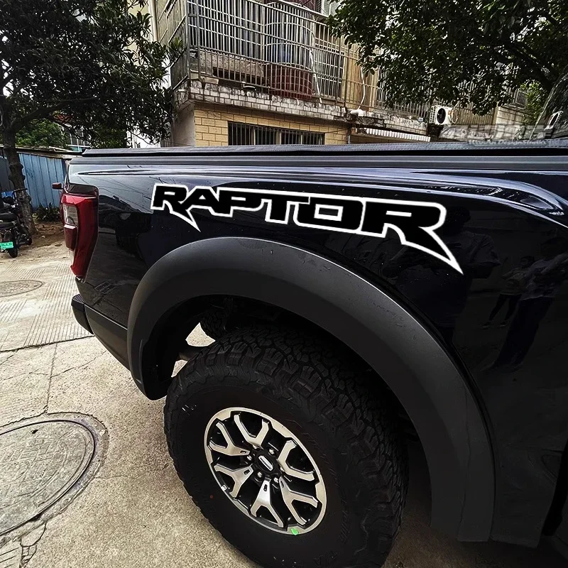 2x ملصقات تصفيف السيارة مناسبة للحاجز الخلفي رابتور F150 مغامرة تعديل زين السيارات شاحنة بيك اب الذيل الديكور ملصق مائي #4