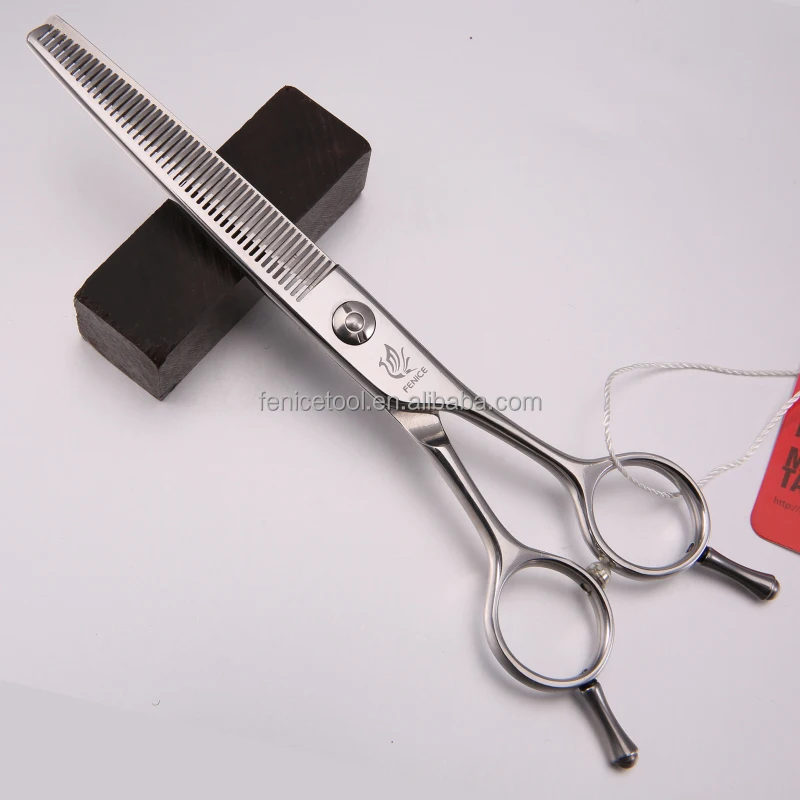 Fenice Durable Japan 440C Steel 6.25 Inch Pet Grooming Thinning Scissors Dog Grooming Scissors