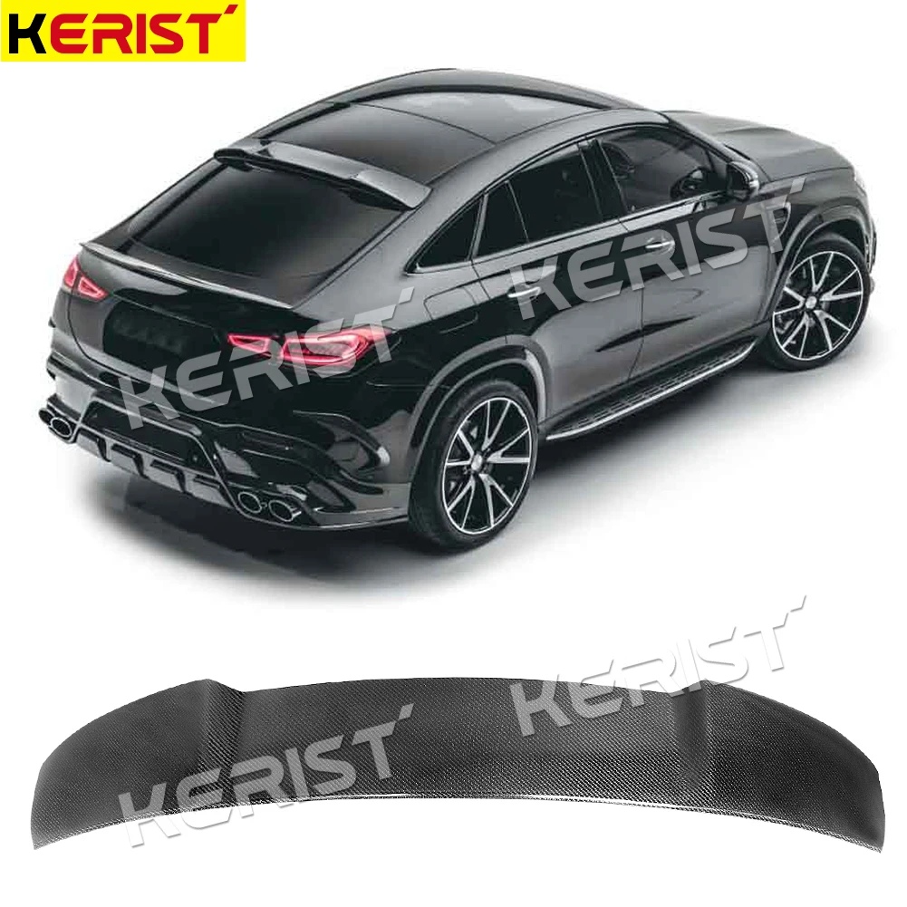 Carbon Fiber Rear Top Wing Roof Spoiler for Mercedes GLE X167 GLE53 AMG 2020 2021 2022