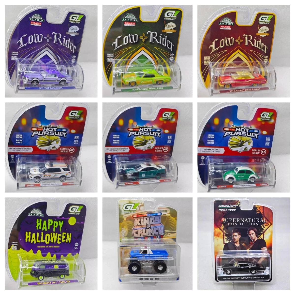 1:64 1973 ثندربيرد إمبالا توروس جي إم سي S-15 سلسلة نموذج سيارة Diecasts لعبة معدنية نموذج سيارة محاكاة عالية اللعب هدية مجموعة #1