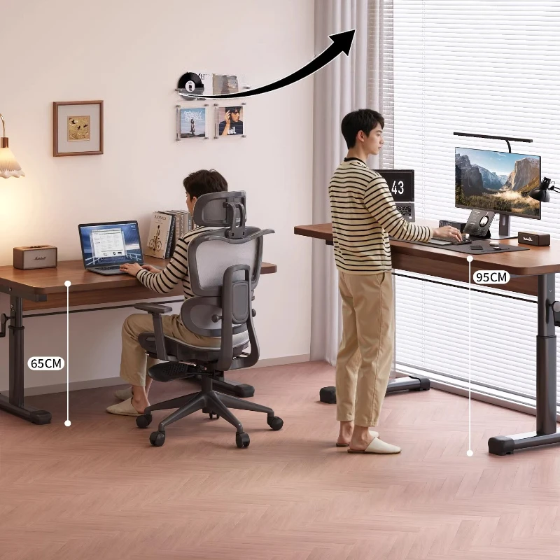 Simple and Modern elevable desk Height adjustment table room offices office desks and workstations Computer desk Room desks