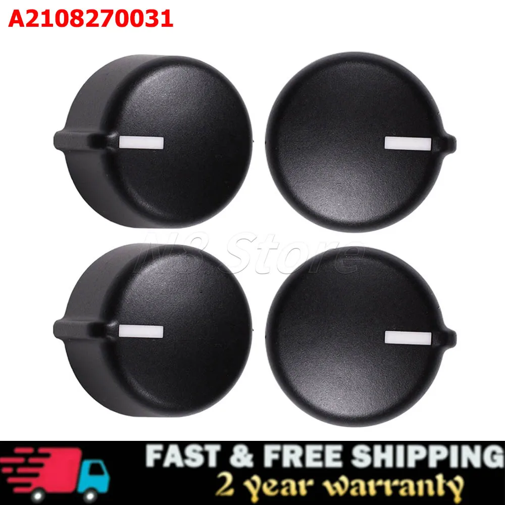 2038300685   A 2038300685   Perilla de botón de Control de aire acondicionado climático, 4 Uds., para Mercedes Clase C W203 C320 C240 C230