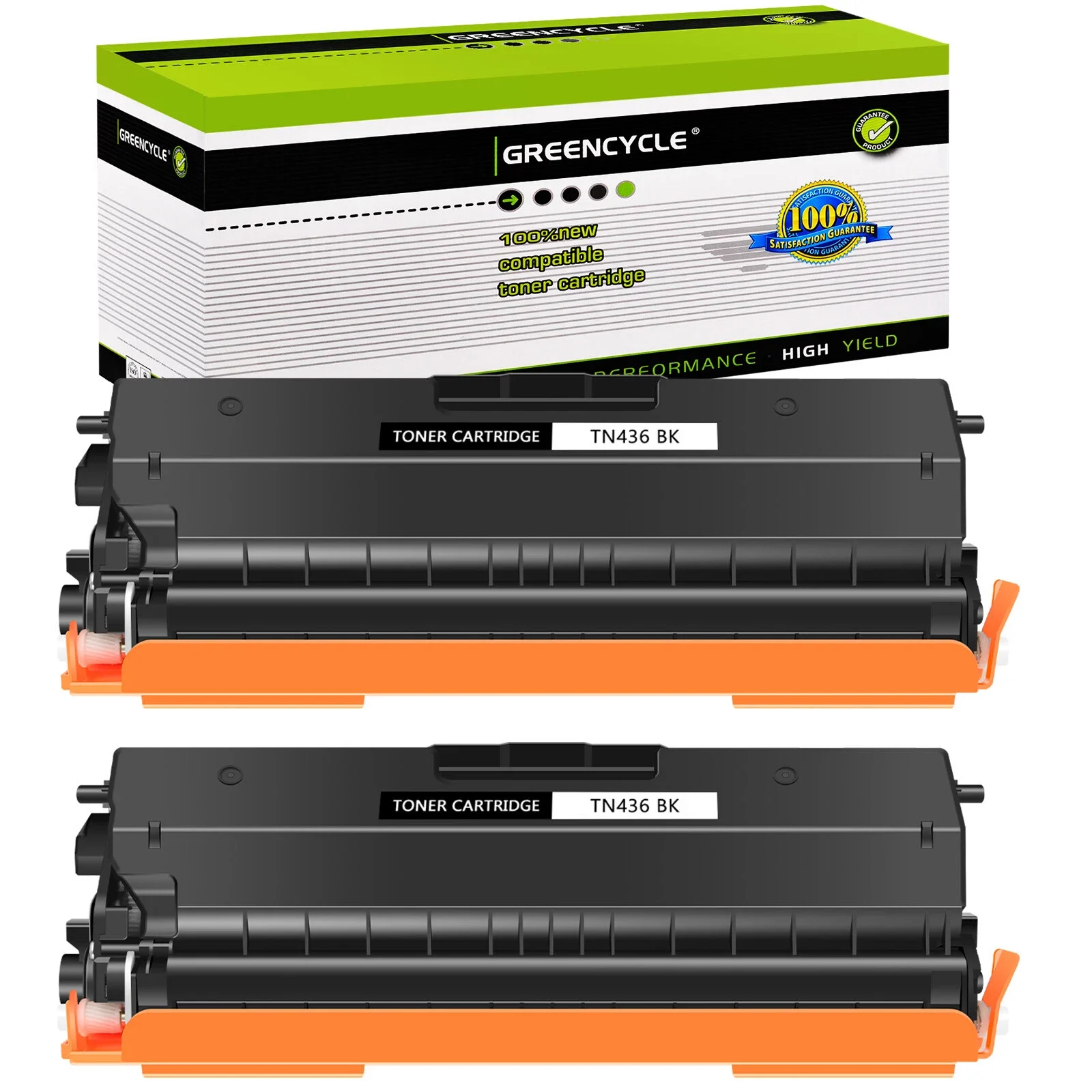 2 Pack TN436 Black Toner Fits for Brother HL-L9310CDW HL-L9310CDWT HL-L9310CDWTT