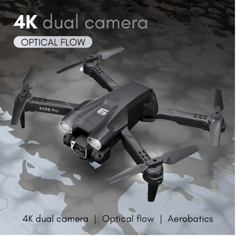 Foldable Drones with 4K Camera for Adults  Quadcopter WiFi FPV Live Video  Hold Headless  Take Off