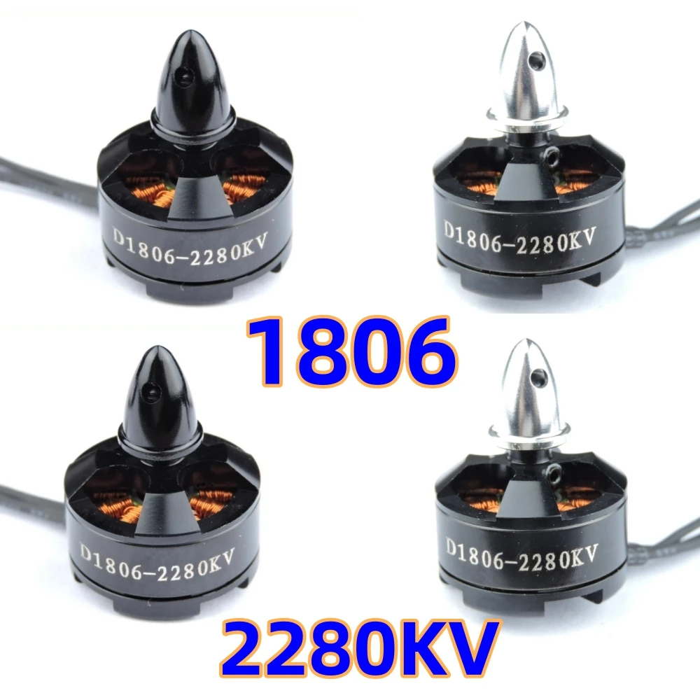1806 2280KV Gegen den Uhrzeigersinn CCW Bürstenloser Motor Mini-Multirotormotor für 250 über FPV KK 260 RC Quadcopter-Flugzeuge
