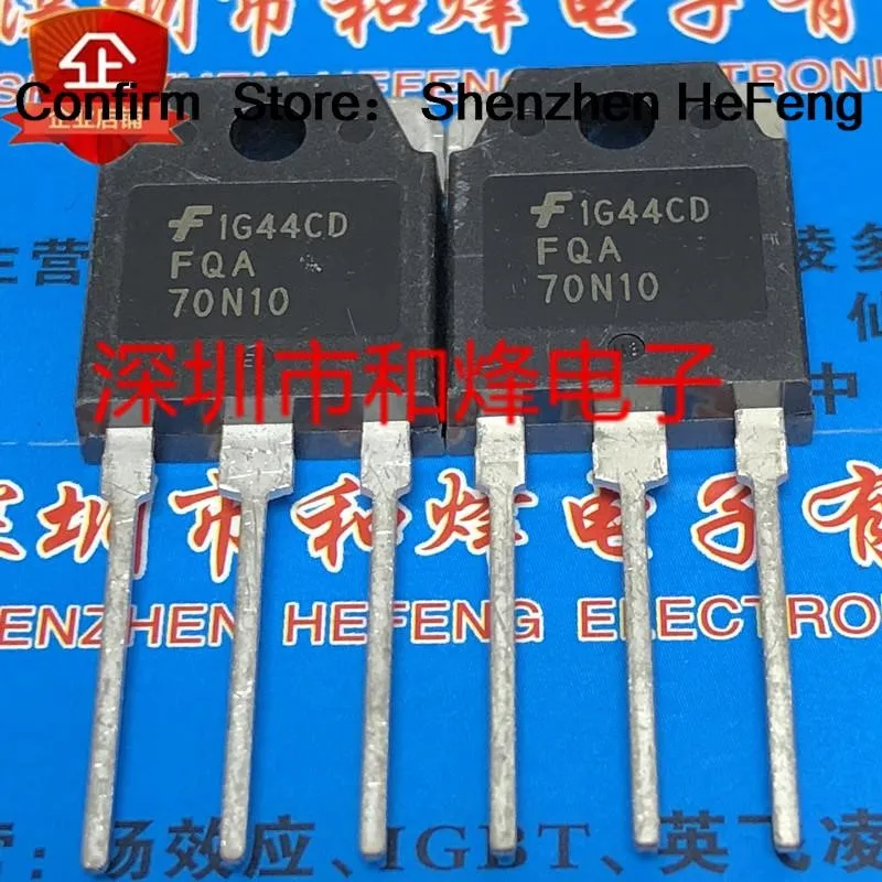 5PCS-10PCS FQA70N10  TO-3P 100V 70    Original Best Quality 100% Test  In Stock