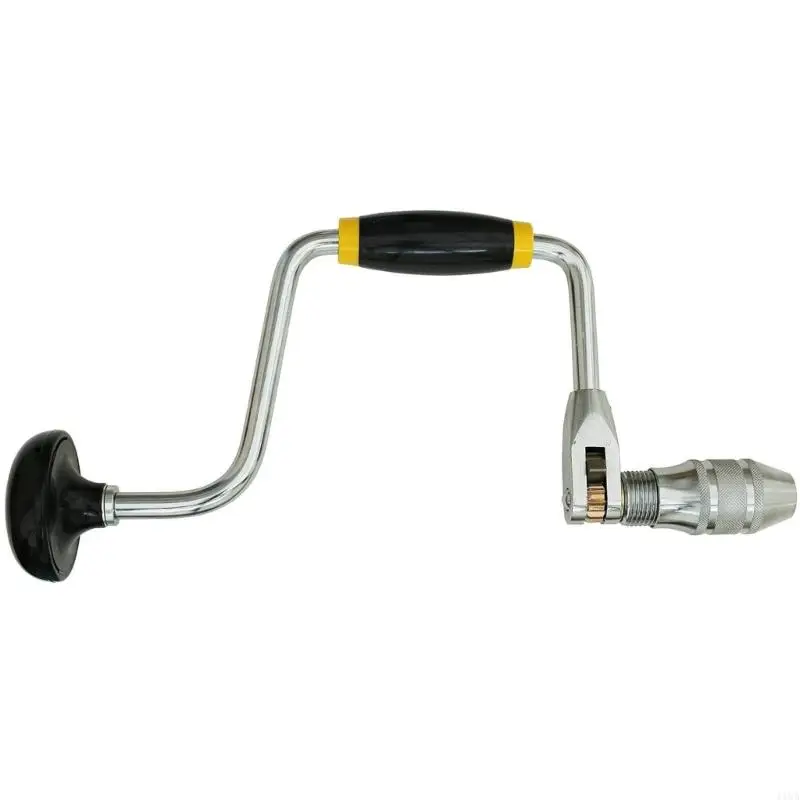 

Aluminum Hand Crank Drill Portable Hand Crank Drill for Precise Drilling In Metal & Acrylic for DIY Enthusiasts