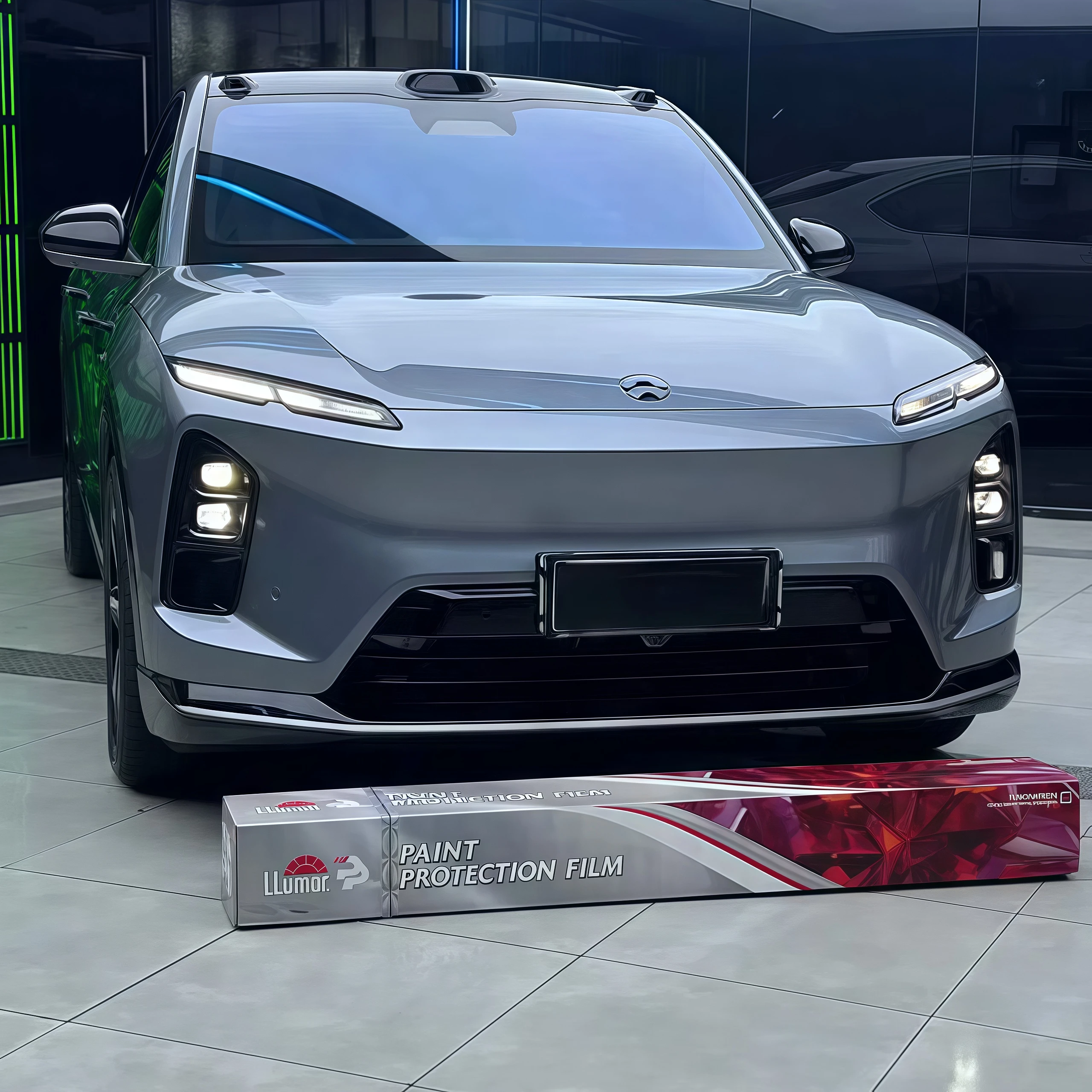 

LLumar Original 6.5Mil TPU PPF Automotive Paint Protection Film Mirror Gloss Transparency Hydrophobic Self Repairing Budget