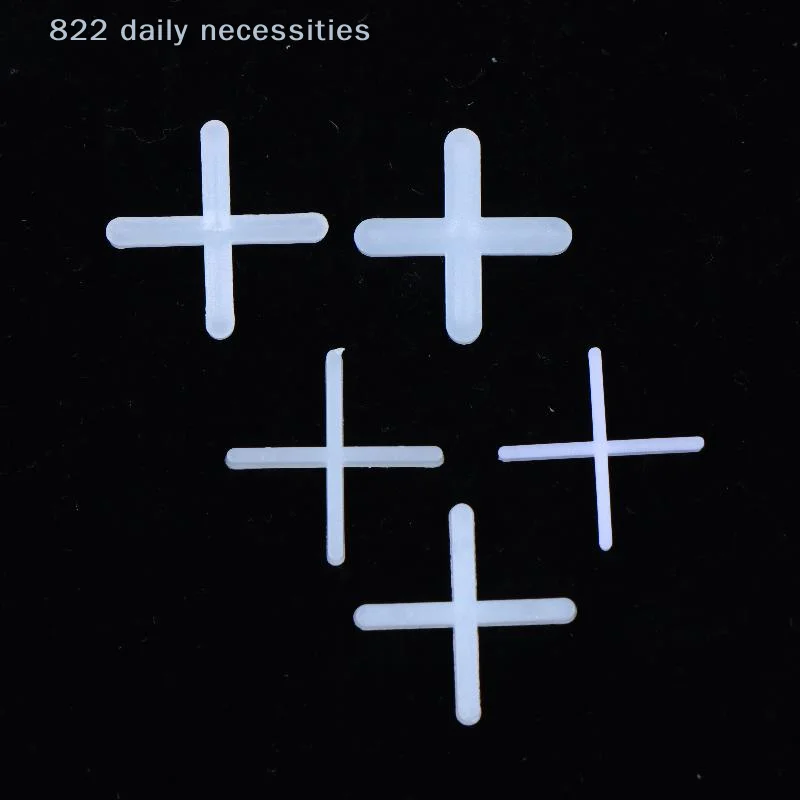 convenient1Bag 1/1.5/2/2.5/3mm Tile Spacer Cross Tile Leveling Clips Floor Laying Tool