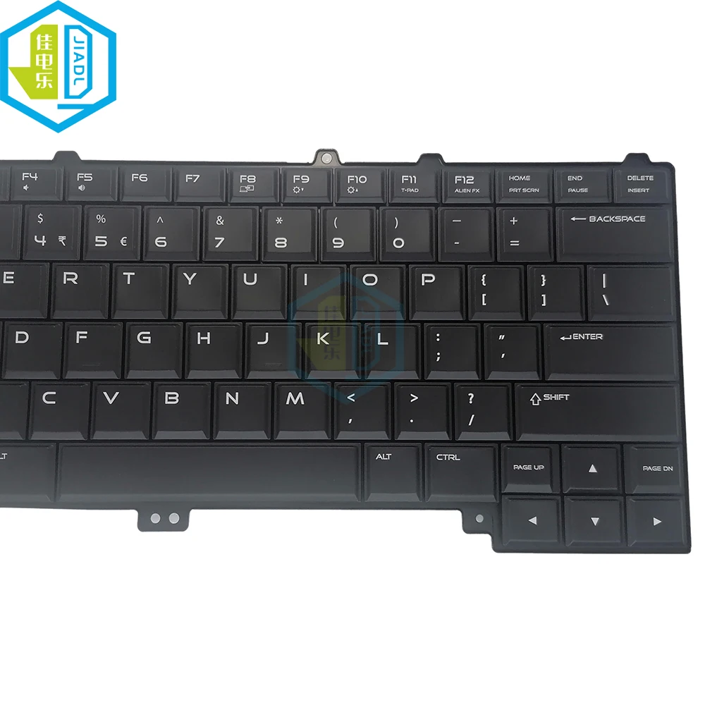 Imagem -03 - Teclado Retroiluminado para Laptop Inglês Nós para Dell Alienware 15 13 r1 r2 04k8f6 4k8f6 Nsk-lb1bc