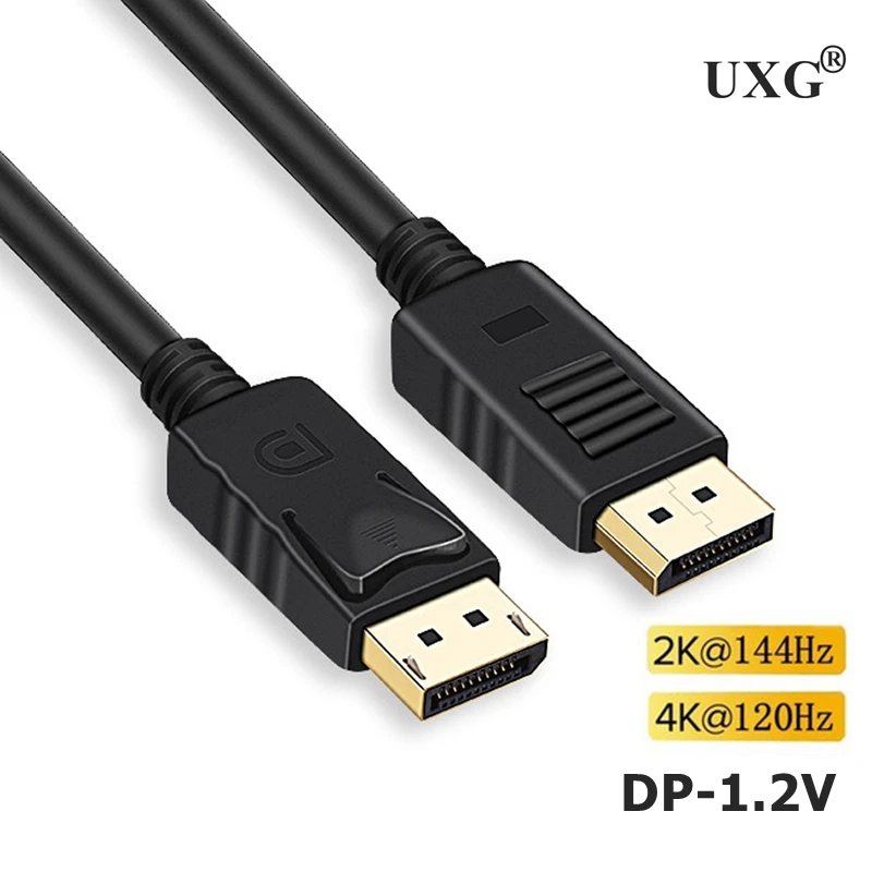 1M 3M 5M DisplayPort 1.2V Cable For TV Box PC Laptop 4K 2K 1080P To DP 1.2 Display Port Cable Adapter Audio Video HD Wire 3 5 m