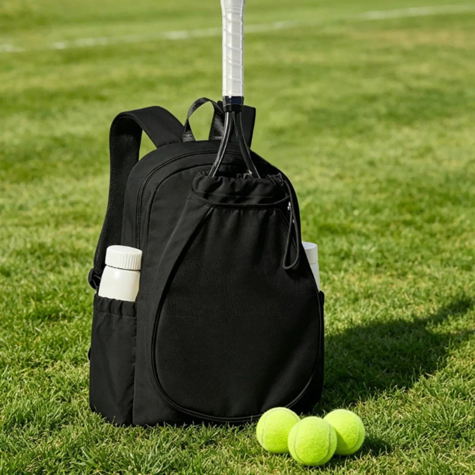Tennis Backpack Water-Resistant Pickleball Bag Multifunctional Tennis Racket
