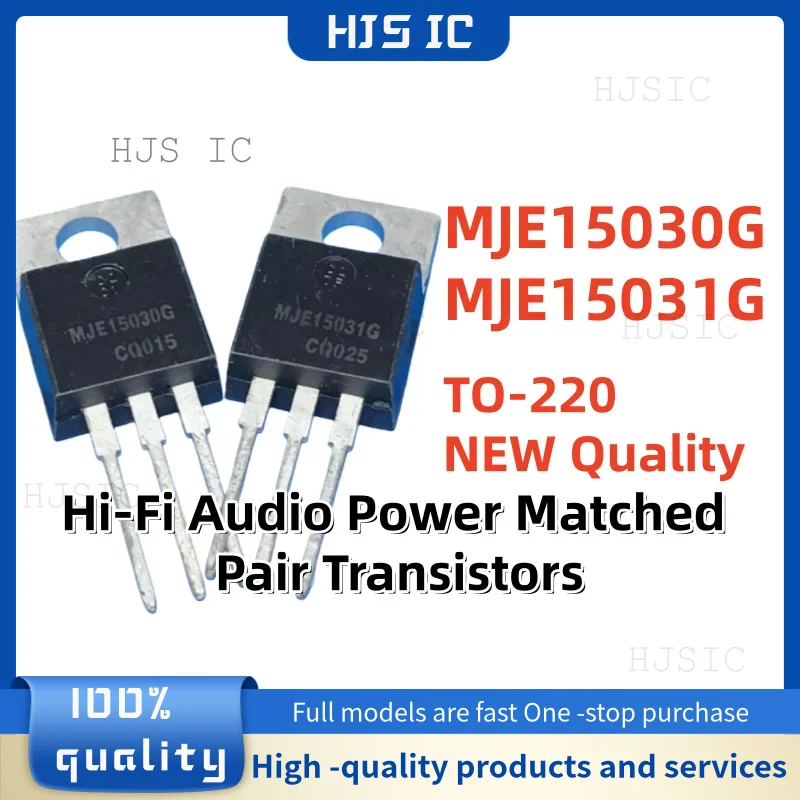 10PCS/5Piars 100% Brand New and Quality MJE15030G MJE15031G 