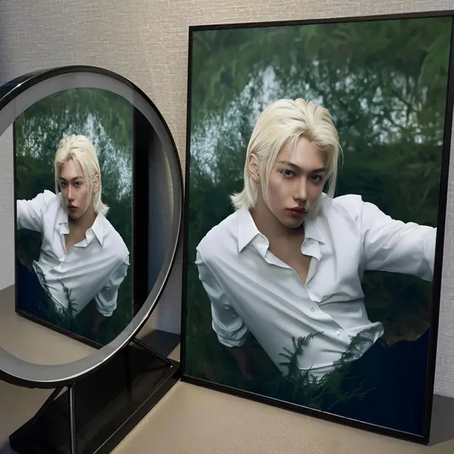 Poster Stray Kids Kpop Felix - Décoration Murale Toile 30x45 Cm - Haute Résistance, Imperméable - Pour Chambre, Salon - 2