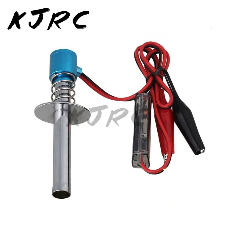 RC Car 6-12V RC HSP 80100 Electronic Glow Plug Igniter Cable Clip Nitro Output 1.2V 18 21 28 engine RC Car Accessories Y1