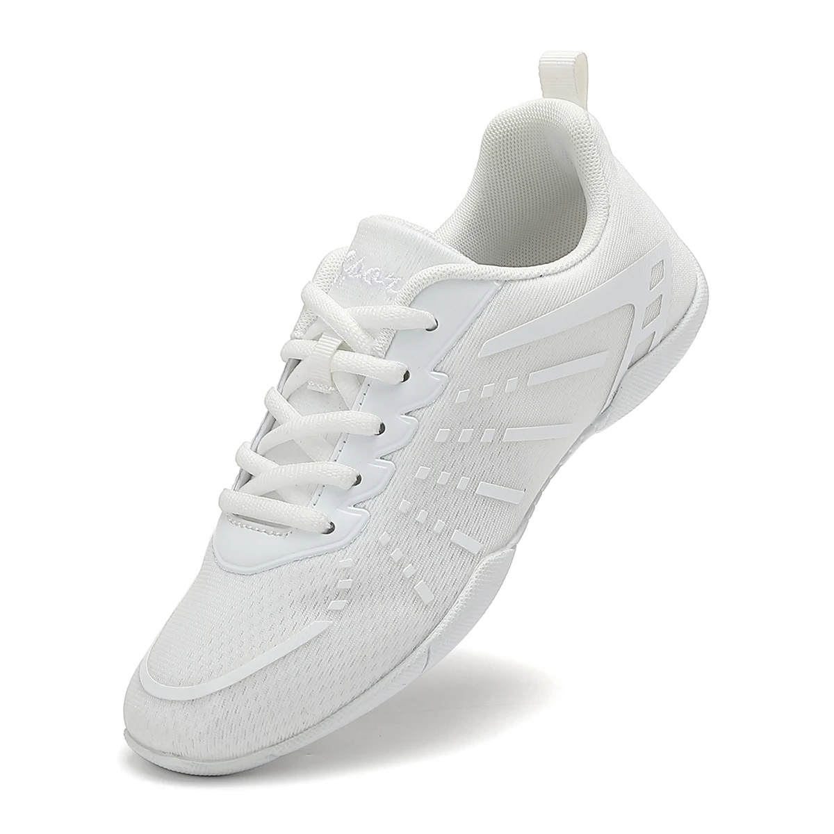 Leichte schwarze Cheerleader-Schuhe für Damen und Mädchen, bequeme und stützende Cheerleading-Schuhe für Training und Sport 2411 – Detail 13
