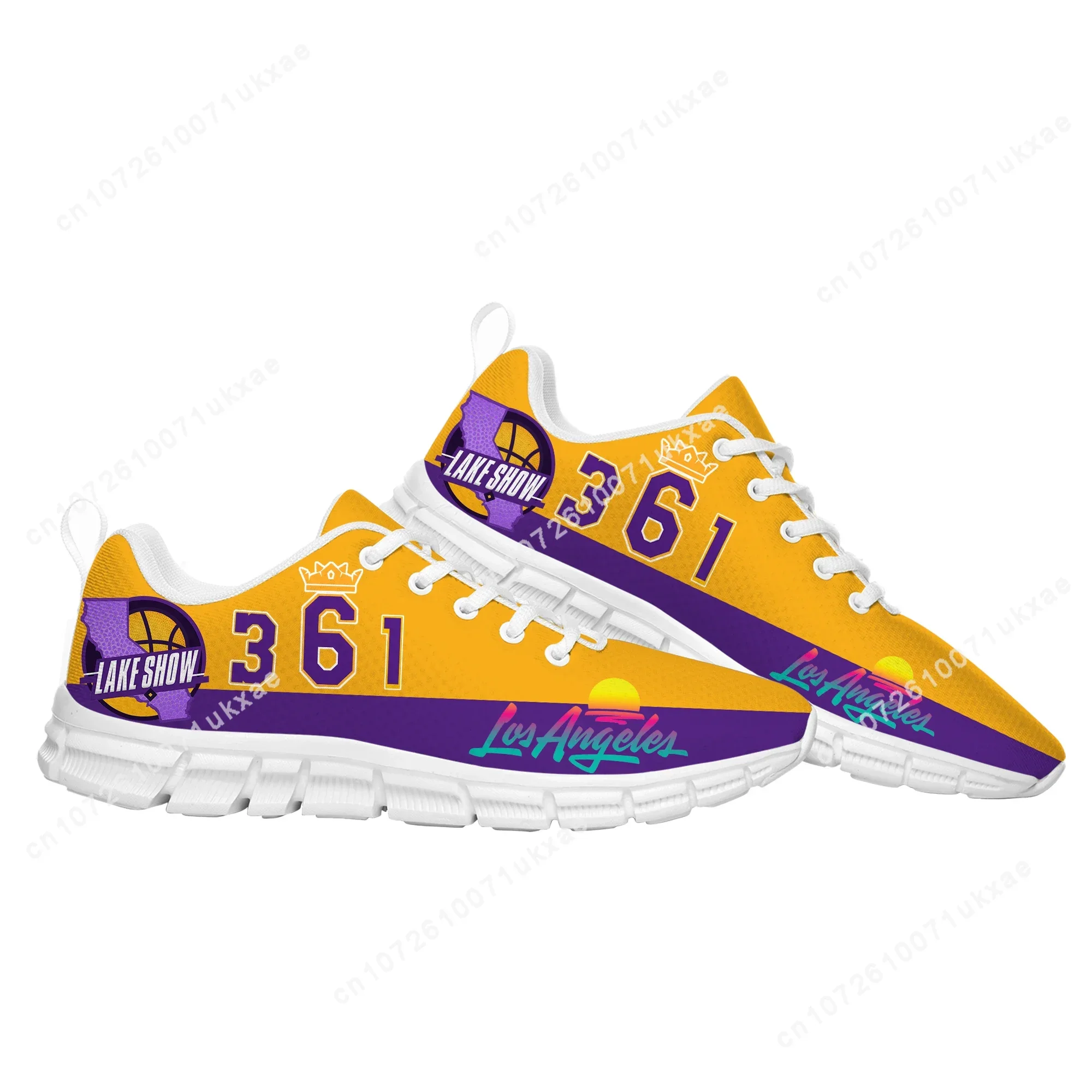 Los Angeles Number 6 3 1 lake show Sports Shoes Mens Womens Teenager Kids Children Sneakers Parent Child Sneaker Customize Shoe