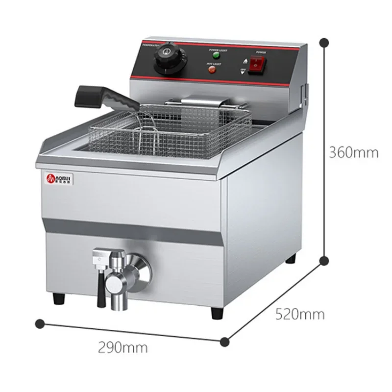 Industrial Other Hotel & Restaurant Supplies Commercial Catering Equipment 13L Electric Deep Fryers