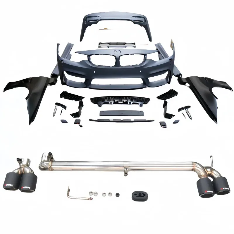 

Комплект обвесов в стиле M4 для BMW 4 серии (F32, F33, F36) с двигателями 420i, 425i, 430i, включая бамперы и крылья