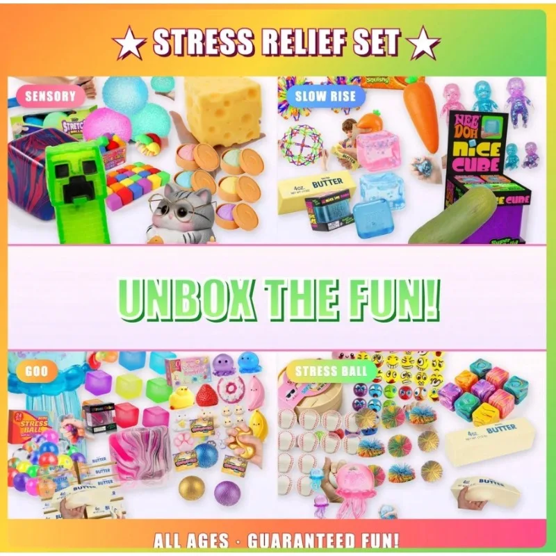 

Squishy Mystery Pack, Random Soft Slow Rebound Squeeze Toy, Stress Relief Decompression Fidget Toy, Lovely Surprise Gift For Kids Teens Leisure Play