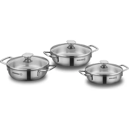 Korkmaz Diamond 6 Piece Omlet Set