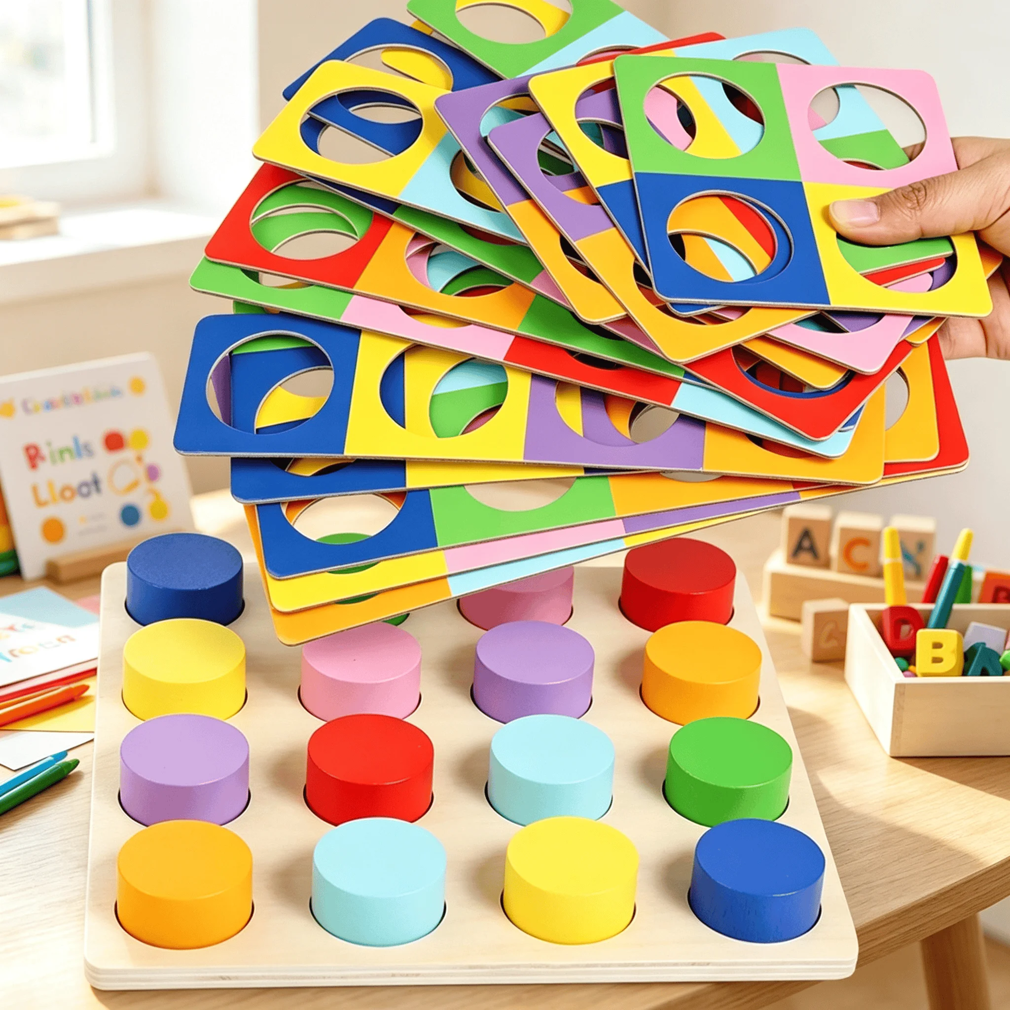 Quebra-Cabeça de Madeira Infan - Kids Education Tools avaliação e preço