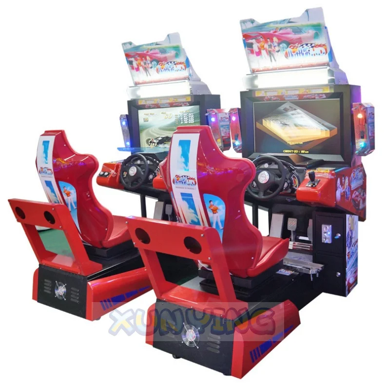 32 Inch Screen Out Run Car Racing Game Machine Indoor Amusement Arcade Car Race Video Game Machine