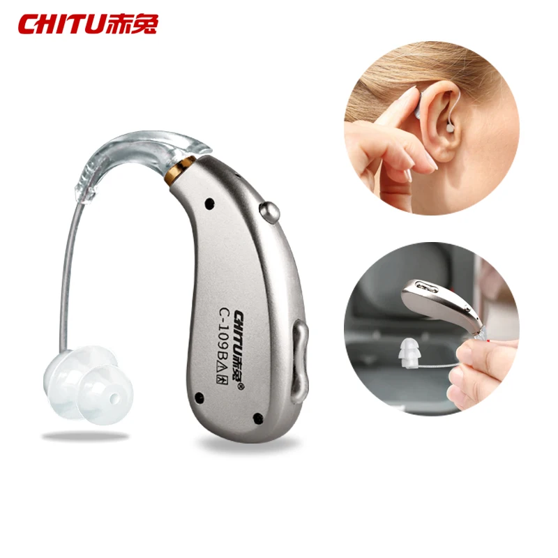 2022 Rechargeable Digital Hearing Aids Earphones Sound Amplifiers Wireless Audifonos Elderly Ear Enhancement Amplificador Device