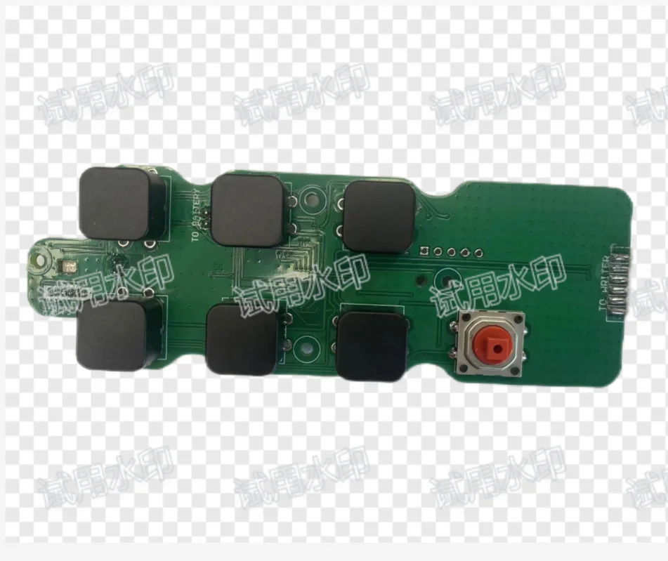 

Telecontrol 6 keys crane radio remote control transmitter emitter PCB or CPU Circuit board for F24-6D