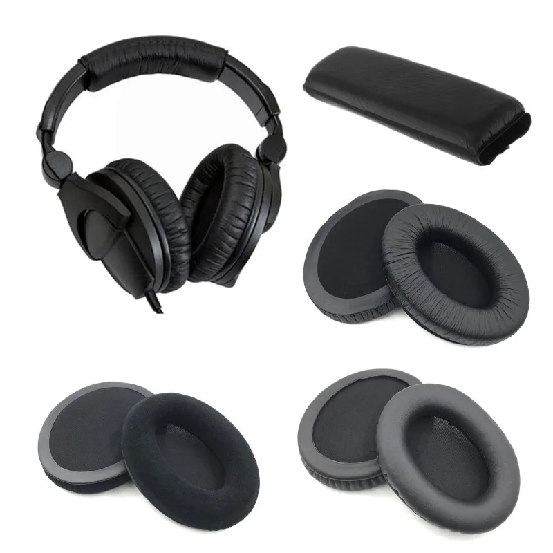 Replacement Leather Ear Pads Cushion Muffs Headbeam Headband For Sennheiser HD280 280 Headphones EarPads Head Beam