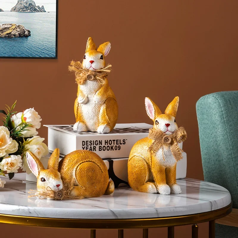Sculpture Crafts Pastoral Cute Decoration Room Porch Children's