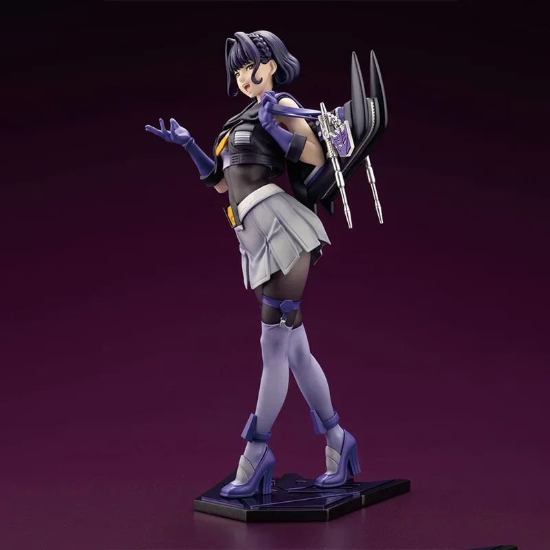 محولات Kotobukiya-Hasbro ، ديسبتيكون Skywarp ، تمثال بيشوجو ، موديل أصلي ، هدية شخصية ، لعبة حقيقية ،