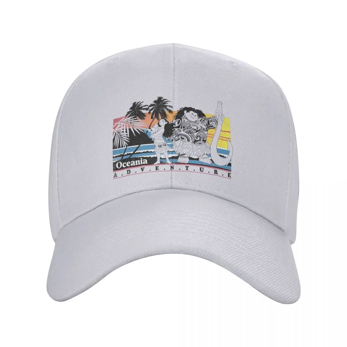 

Moana Maui Pua Oceania Adventure Baseball Cap Men Women Outdoor Trucker Worker Cap Dad Hat Snapback Caps Sports Cap Washable Cap