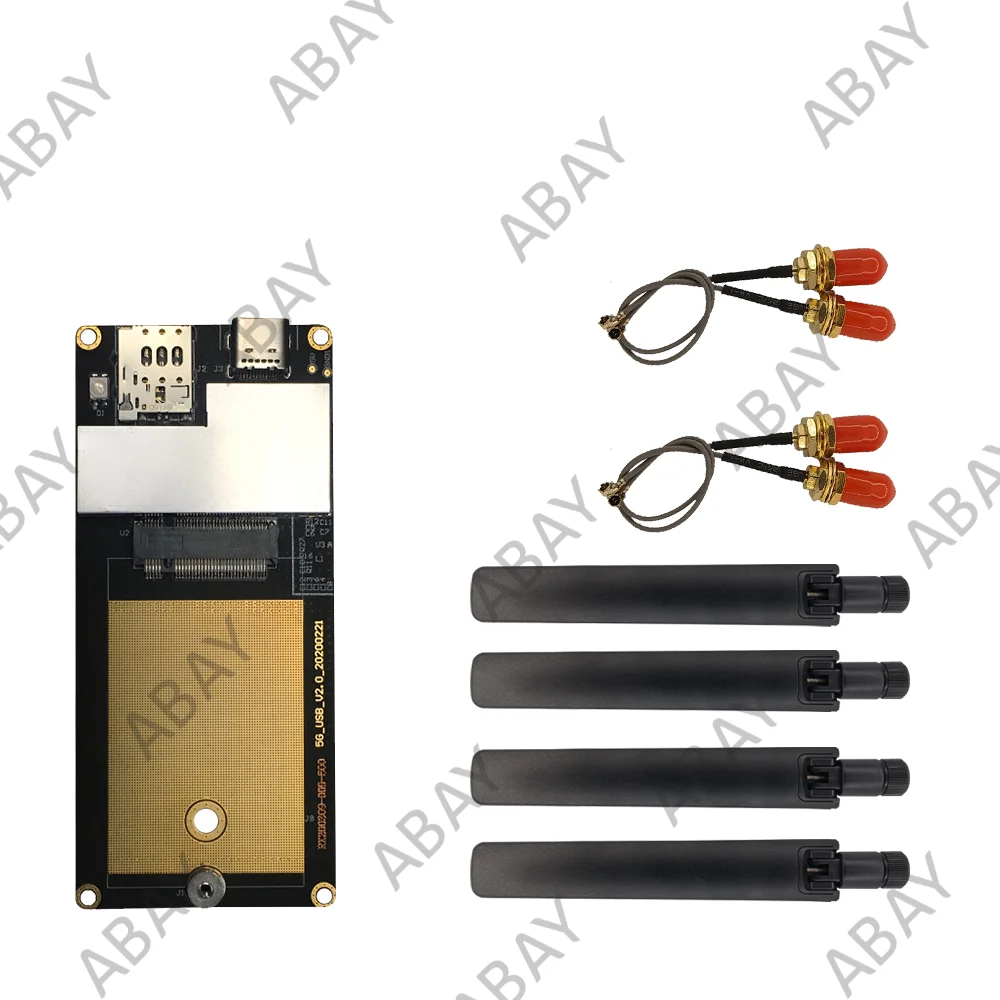 Адаптер M.2-USB с GPS-антенной Pigtail для модуля M.2 5G, модуль Gosuncn GM800