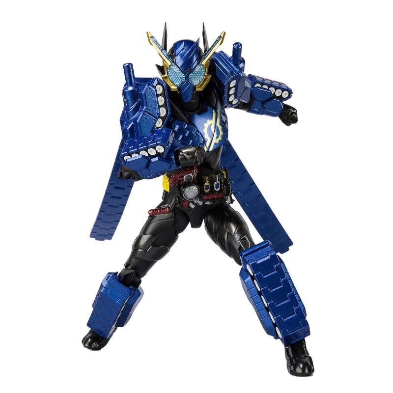 Disponibile originale Bandai S.H. Figuards SHF Tokusatsu Kamen Rider Build Tank Form Action Figure Toys Collection Model Gift