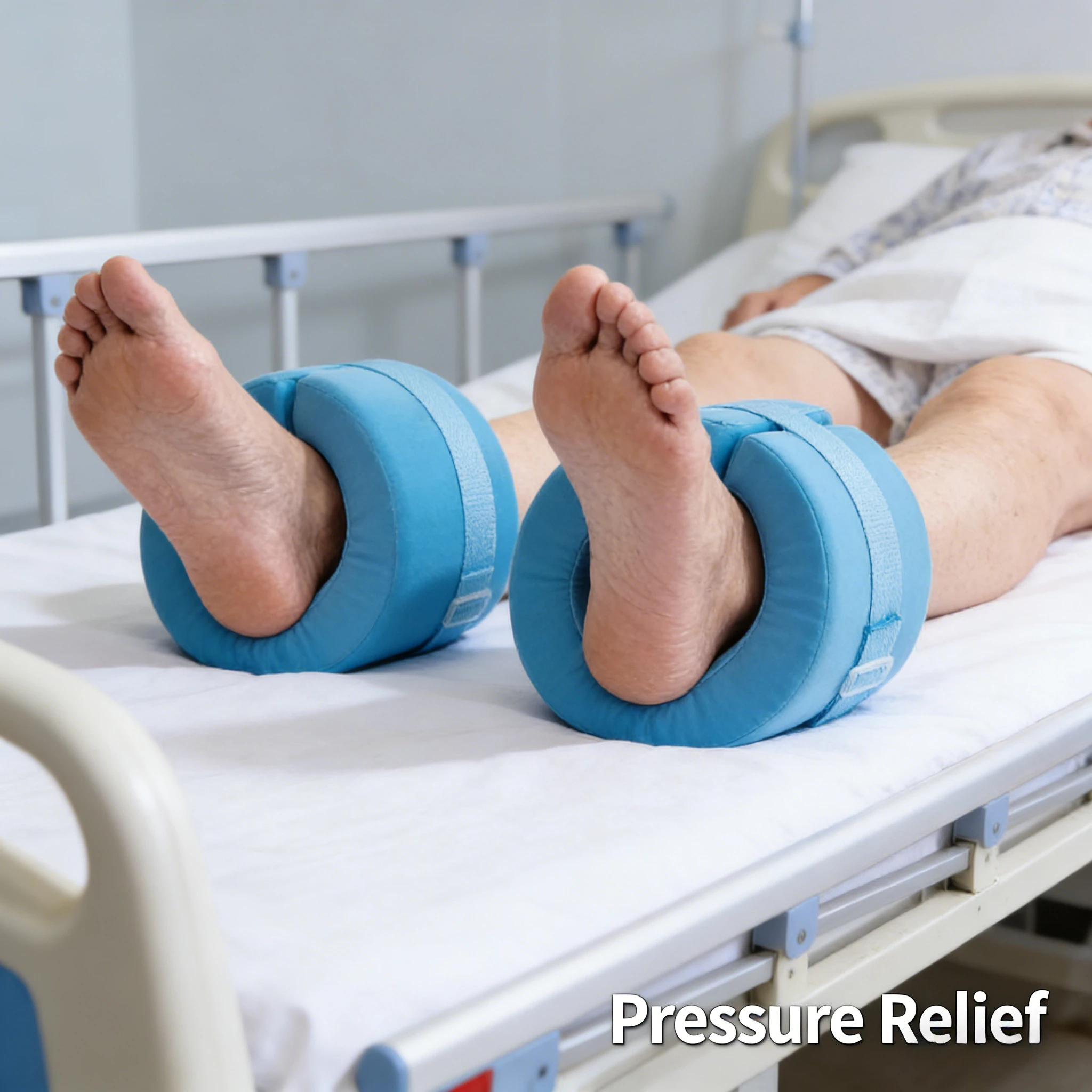 

Bedridden Elderly Ankle Pillow Heel Cushion Anti Bedsore Pad Foot Rest Support for Patient Care Pressure Relief