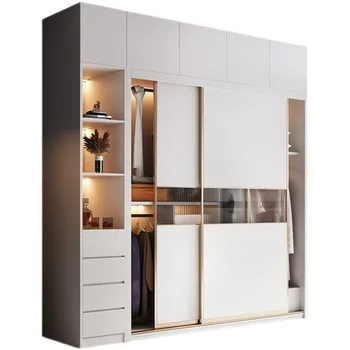 보관 서랍 옷장 입구 나무 공간 칸막이, 간단한 옷장 보호기, 현대 의류, 가정 용품 